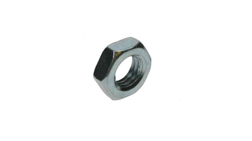Sexkantsmutter, M6, 3.2mm, Förzinkat stål
